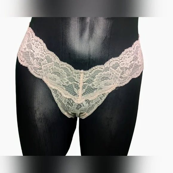 Cosabella Never Say Never Cutie Thong OS Pink Lilly - Picture 1 of 5